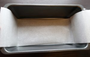 parchment paper, pan lining, loaf pan