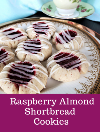 raspberry almond shortbread