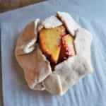 folded rustic pies