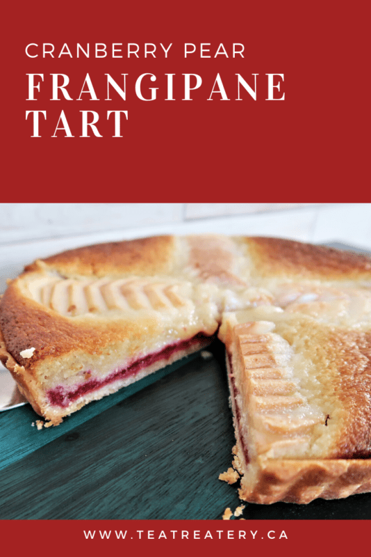 Cranberry Pear Frangipane