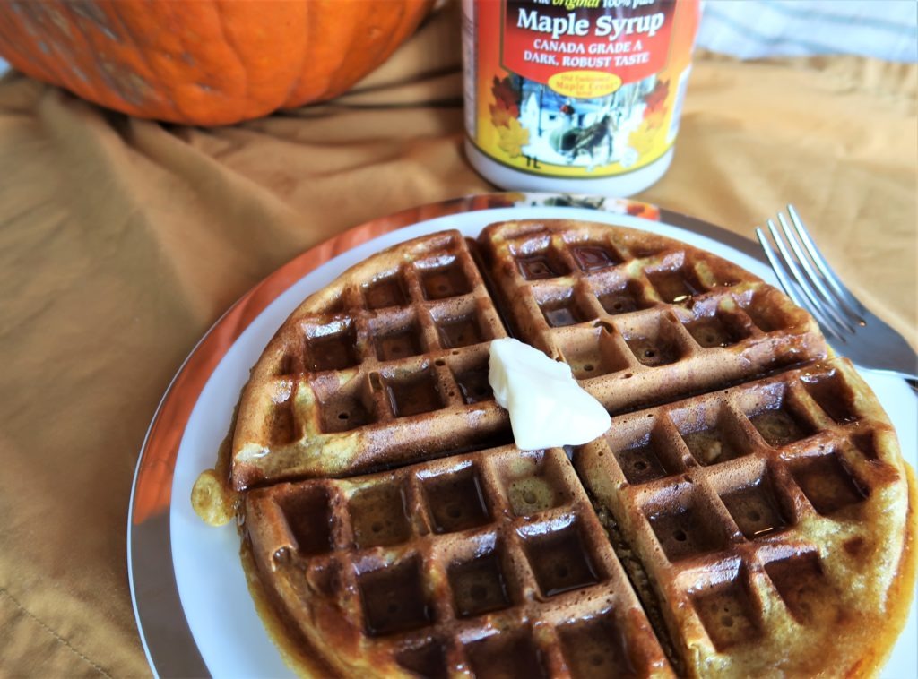 pumpkin waffles