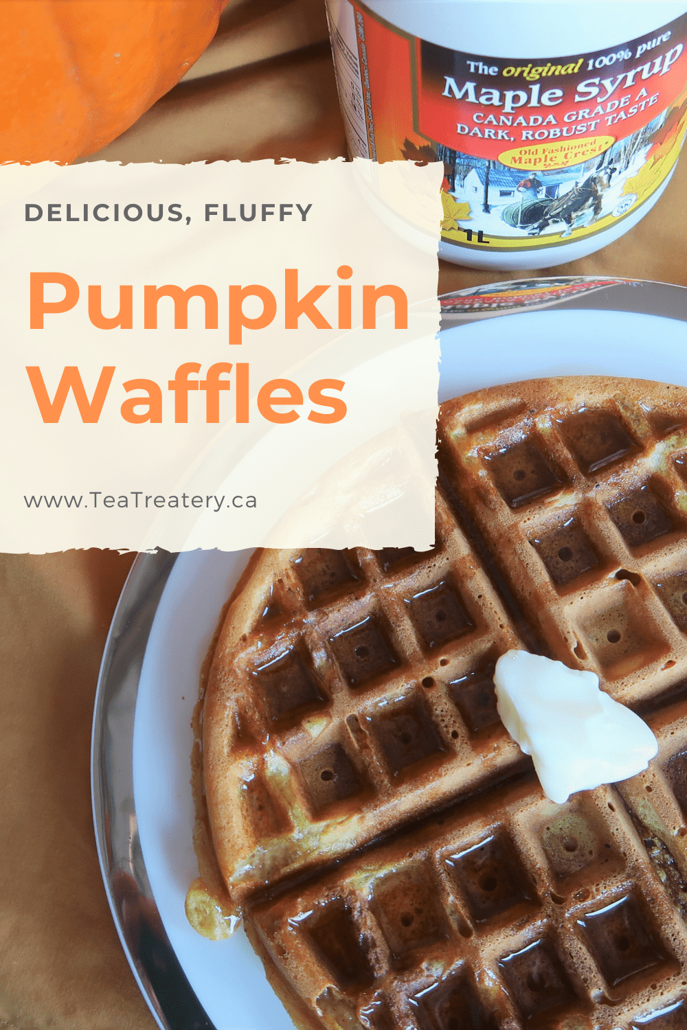 pumpkin waffles