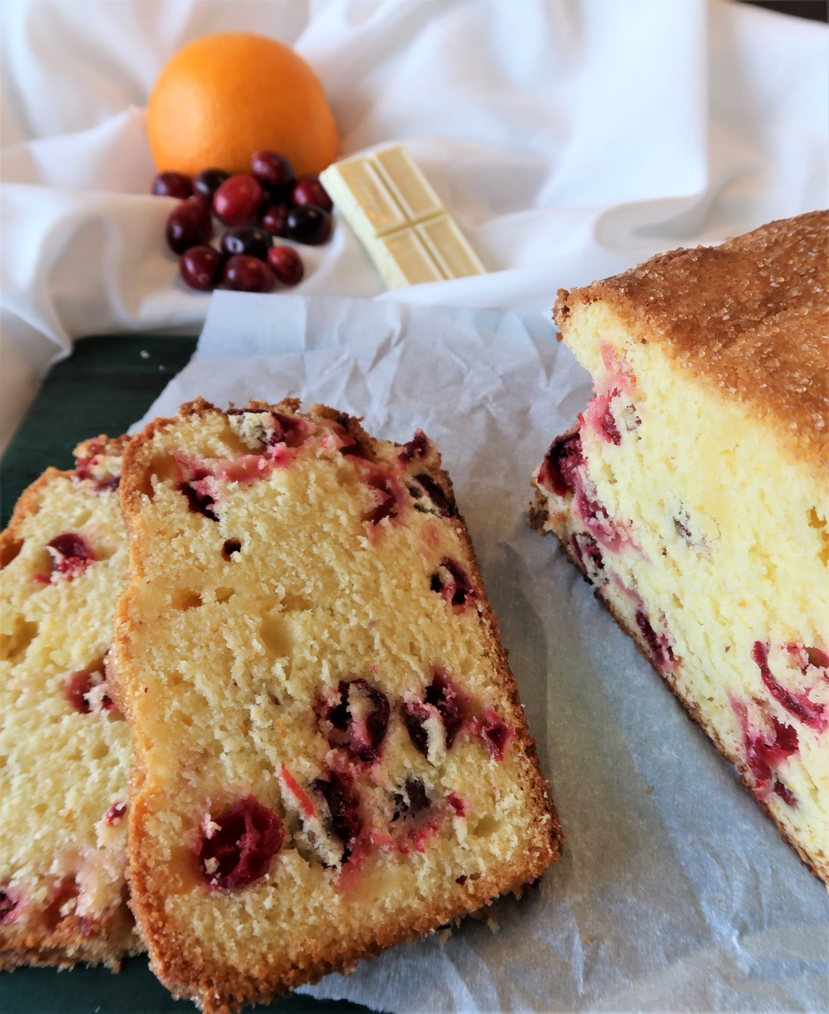 Cranberry Orange White Chocolate Cake – Teatreatery